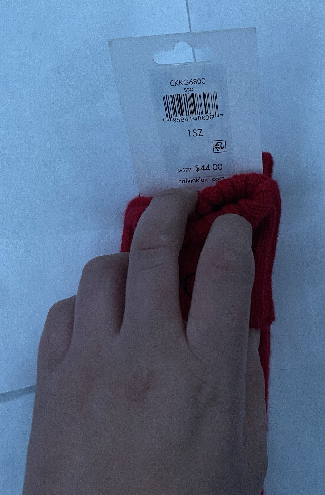 Calvin Klein Gloves Womens One Size
