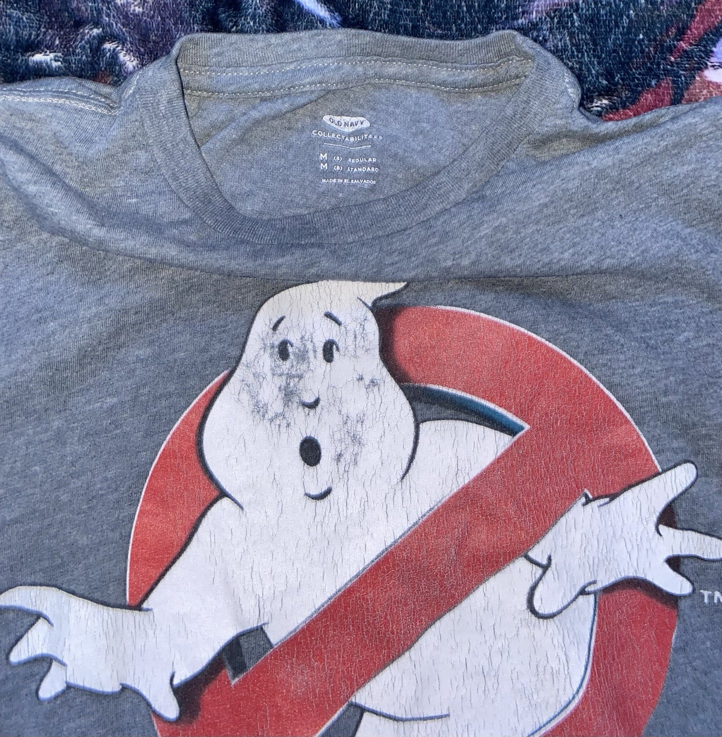 Old Navy Ghostbusters T-Shirt 2011 Gray Collectibles Kids Size: M(8)