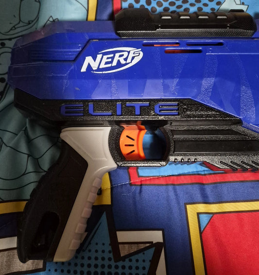 NERF N-Strike Elite Rukkus ICS-8 Dart Gun Blaster/Missing Darts