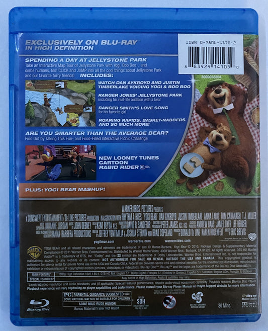 Yogi Bear (Blu-ray, 2010)