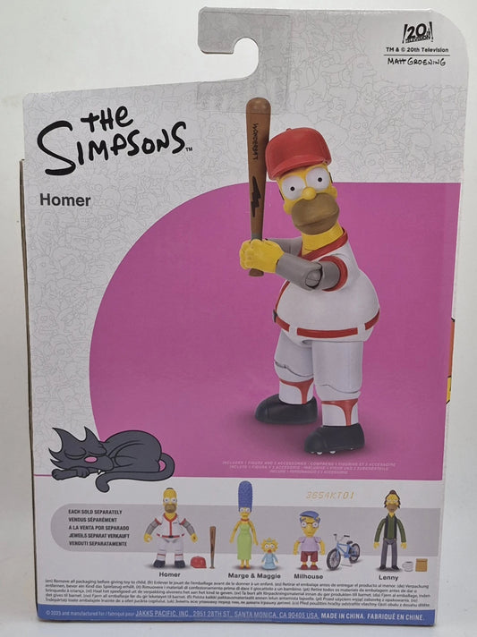 Figure Jakks Pacific The Simpson BÉISBOL HOMER 5" NEW 2025 OLA 3