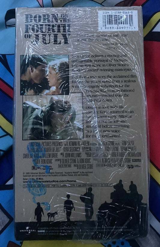 Born on the Fourth of July (VHS, 1989)BRAND NEW SEALED !