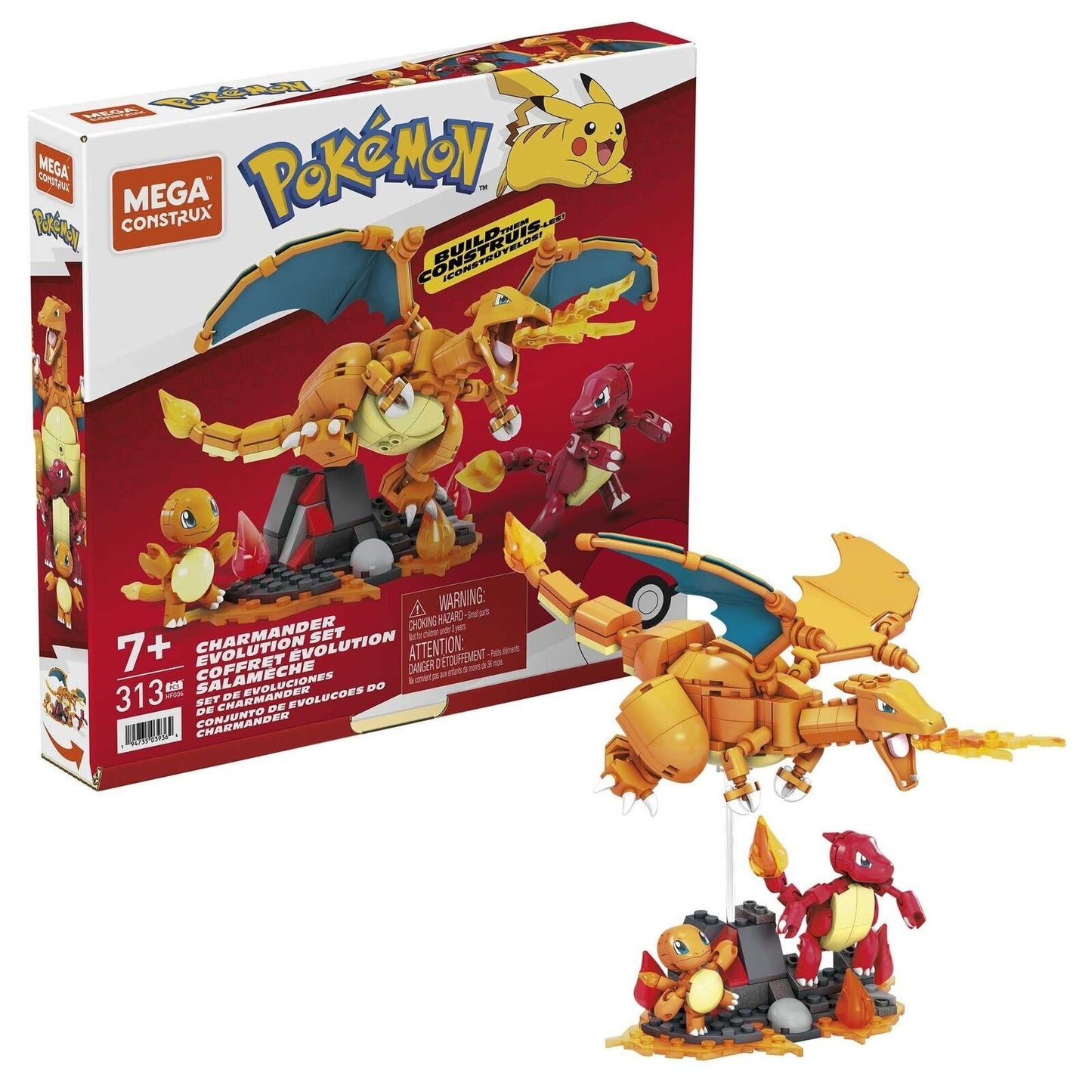 MEGA Pokémon Interlocking Blocks - HFG06 (300 Piece)