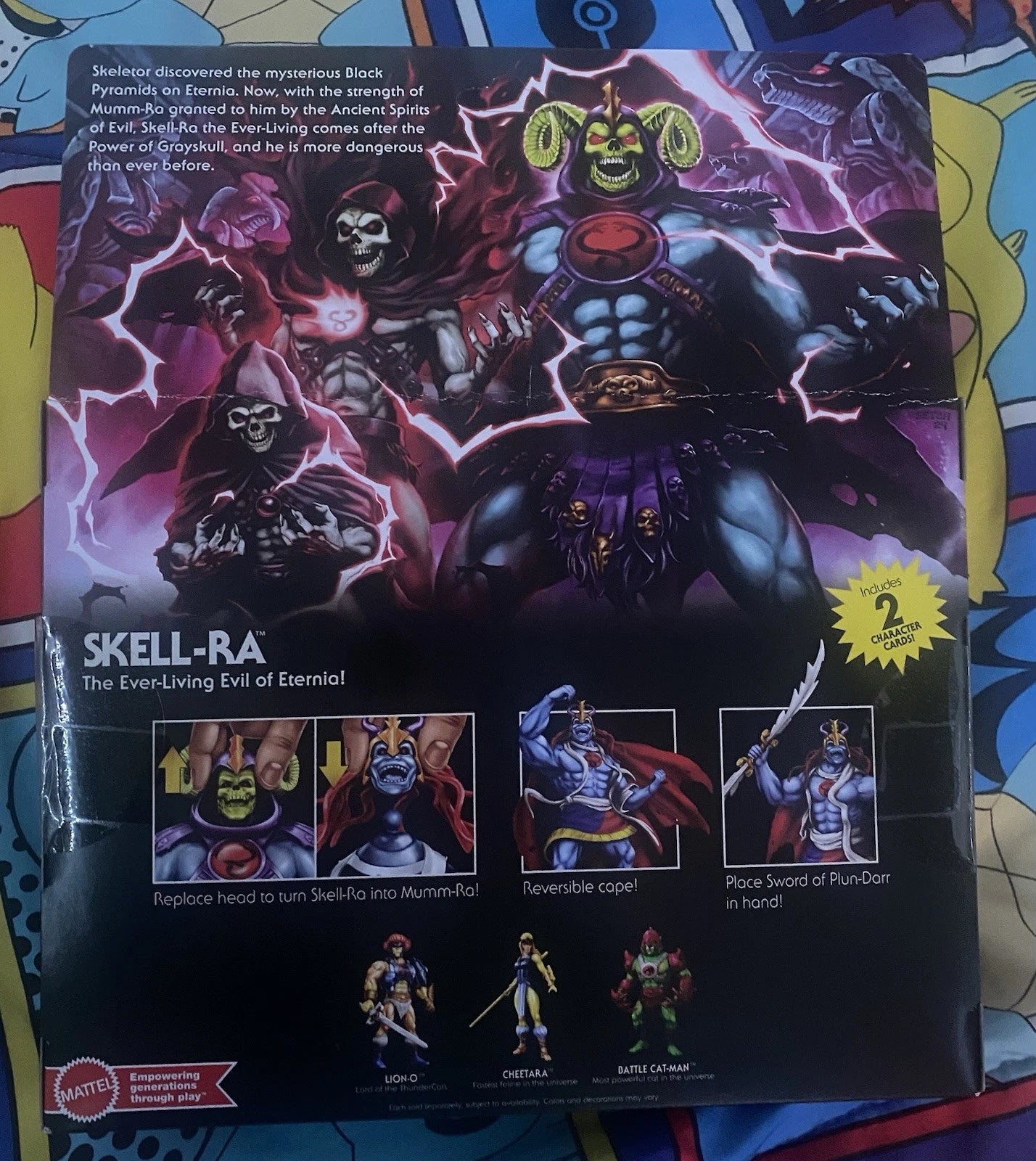 Mattel Masters Of The Universe X Thundercats Skell-Ra MOTU / Unpunched!! 🔥🔥