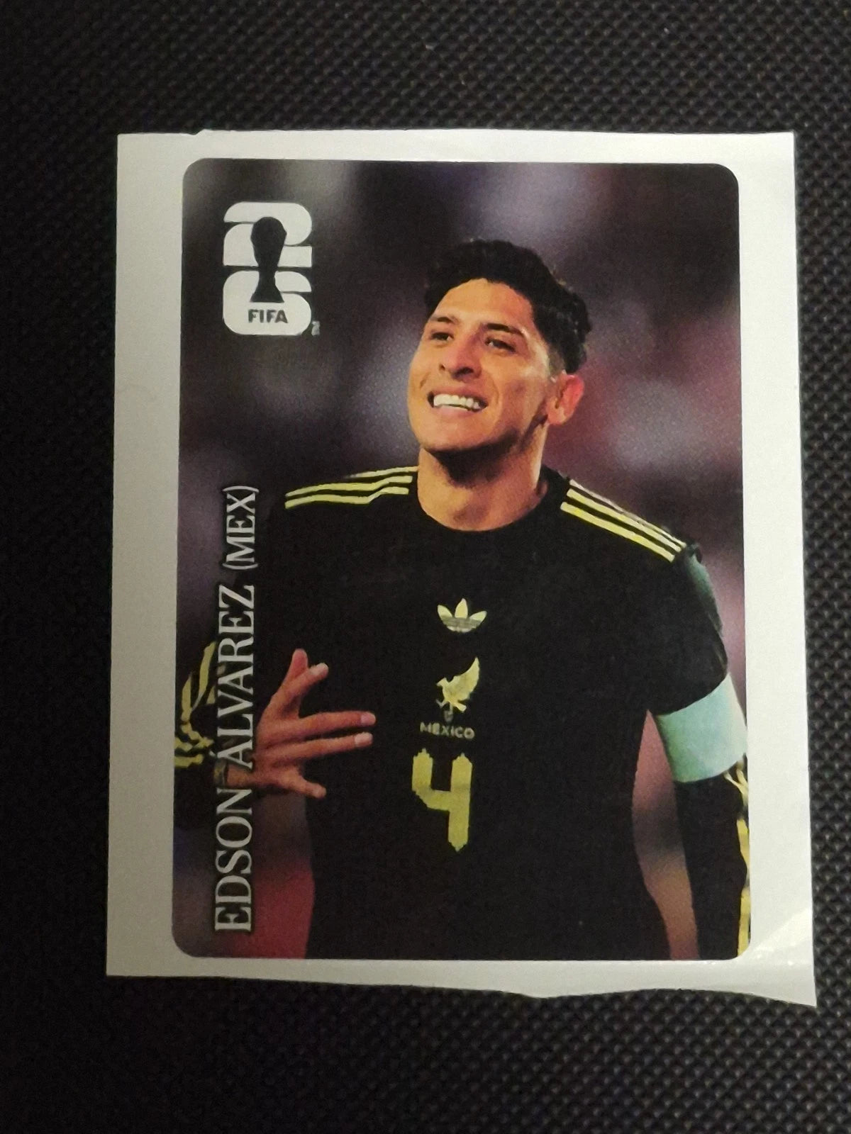 Edson Alvarez Mexico 2026 FIFA Workd Cup Soccer Panini Sticker Coca Cola MNT