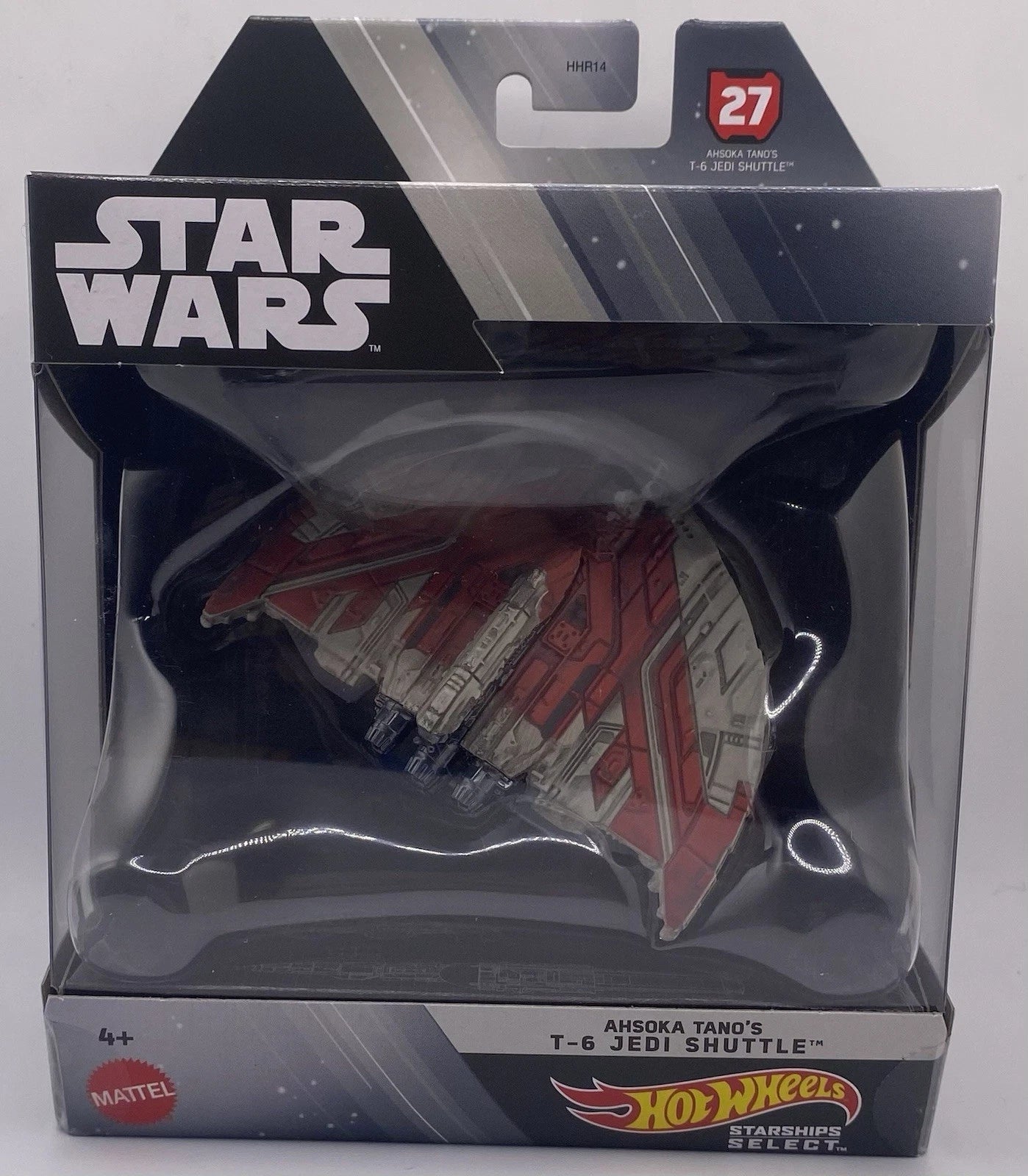 Hot Wheels Star Wars Starships Select Ahsoka Tano’s T-6 Jedi Shuttle #27