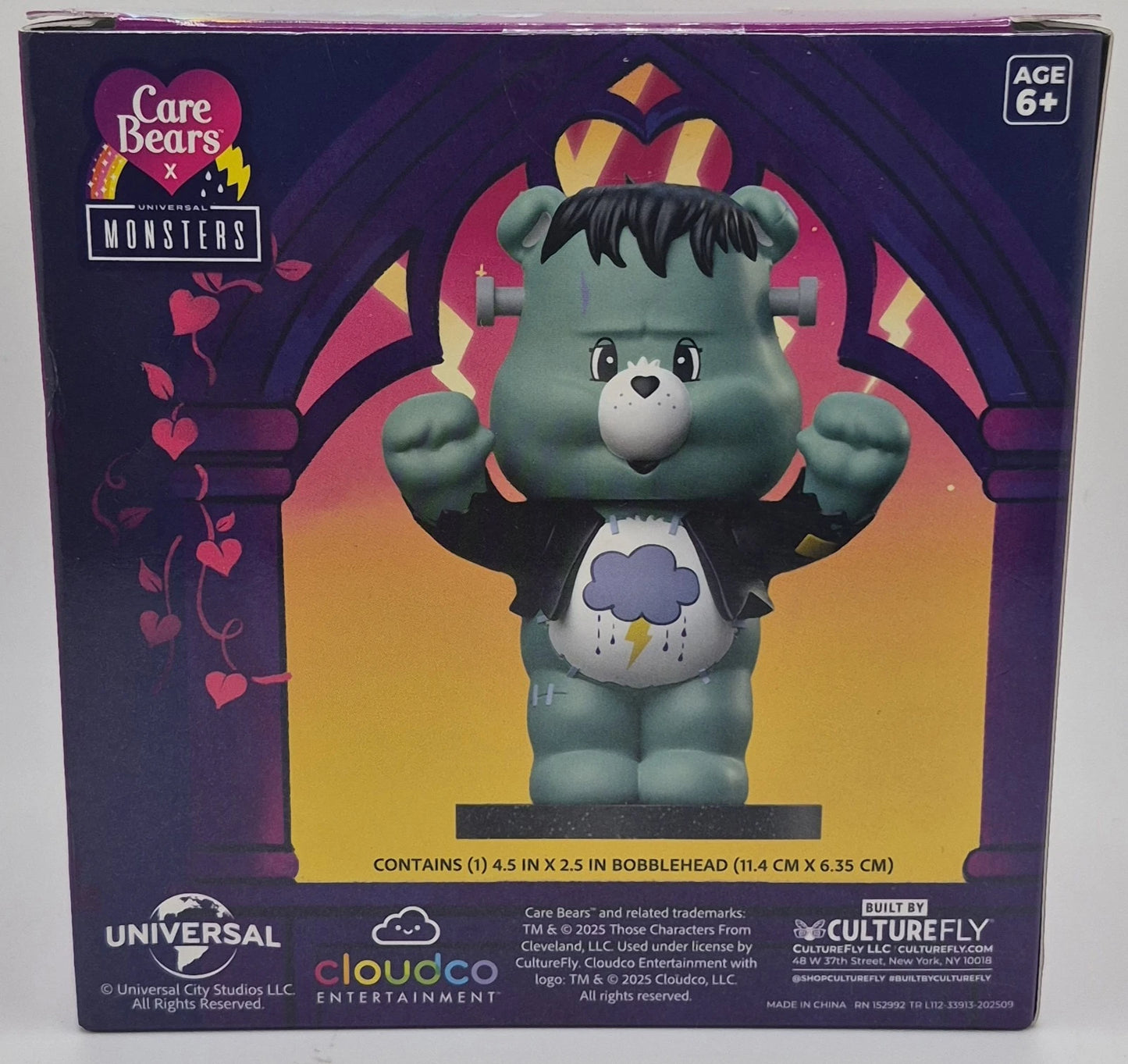 Care Bears X Universal Monsters - GRUMPY BEAR as Frankenstein Culturefly