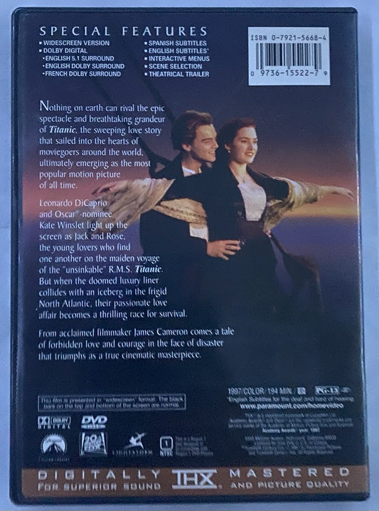 Titanic (DVD, 1999)