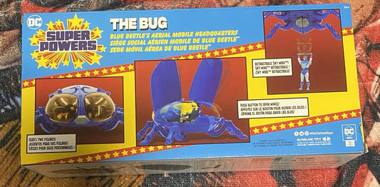 McFarlane DC Super Powers The Bug Blue Beetle's Aerial Mobile Headquarters Ship