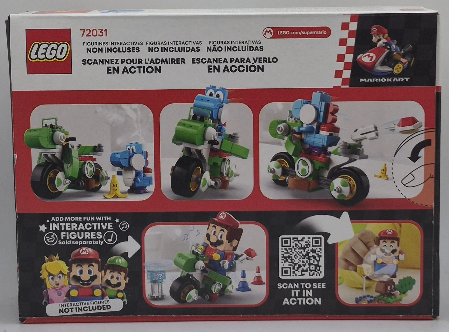 LEGO Super Mario: Mario Kart-Yoshi Bike