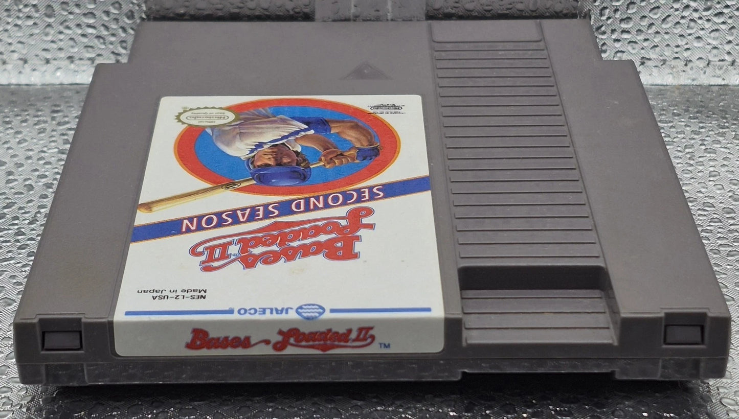 Bases Loaded II 2 Second Season (Nintendo Entertainment System, 1990) NES Tested