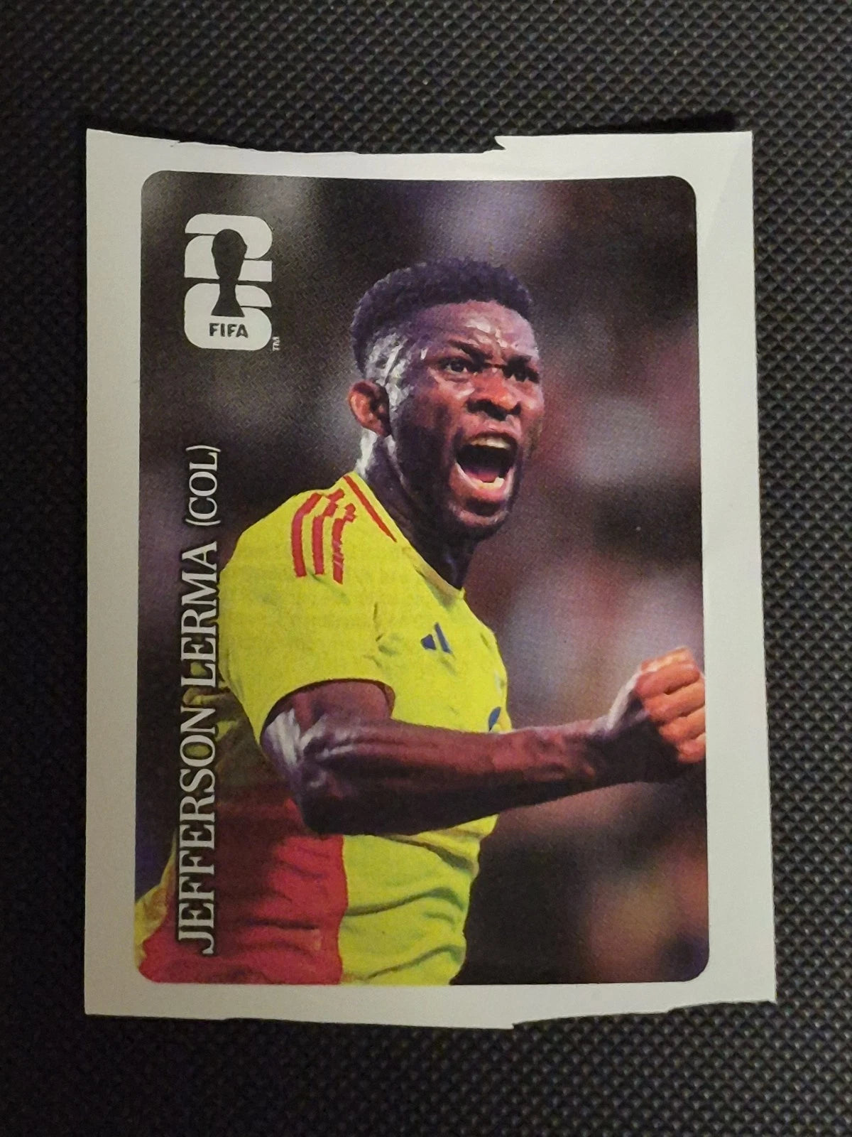 Jefferson Lerma FIFA World Cup Colombia 2026 Panini Sports Sticker Coca Cola