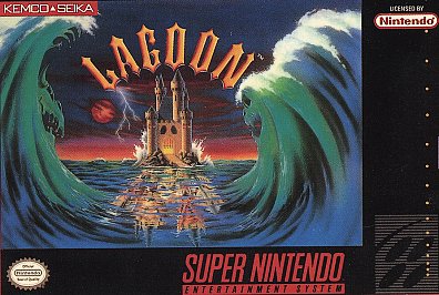 Lagoon (Super Nintendo Entertainment System, 1991)ONLY CARTRIDGE/ TESTED WORKS !