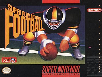 Super Play Action Football (SNES, 1992) ONLY CART/TESTED WORKS !