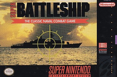 Super Battleship (Super Nintendo Entertainment System, 1993) ONLY CART/TESTED