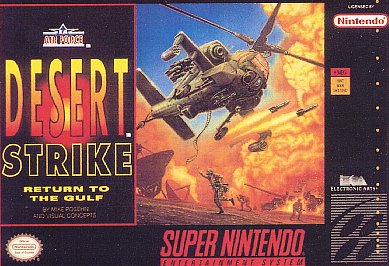 Desert Strike: Return to the Gulf Super Nintendo SNES Cartridge Only Tested