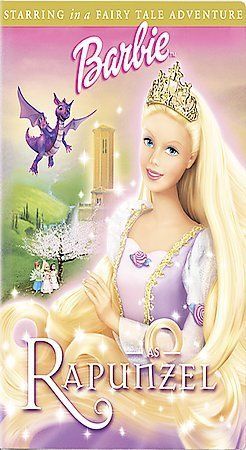 Barbie as Rapunzel (VHS, 2002)