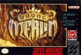 Young Merlin (Super Nintendo Entertainment System, 1994) ONLY CARTRIDGE / Tested
