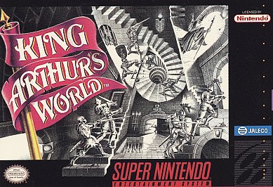 King Arthur's World (Super Nintendo Entertainment System, 1993) ONLY CART/TESTED