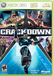 Crackdown (Microsoft Xbox 360, 2007)(tested)
