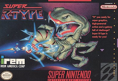 Super R-Type (Super Nintendo Entertainment System, 1991)ONLY CART/ TESTED!