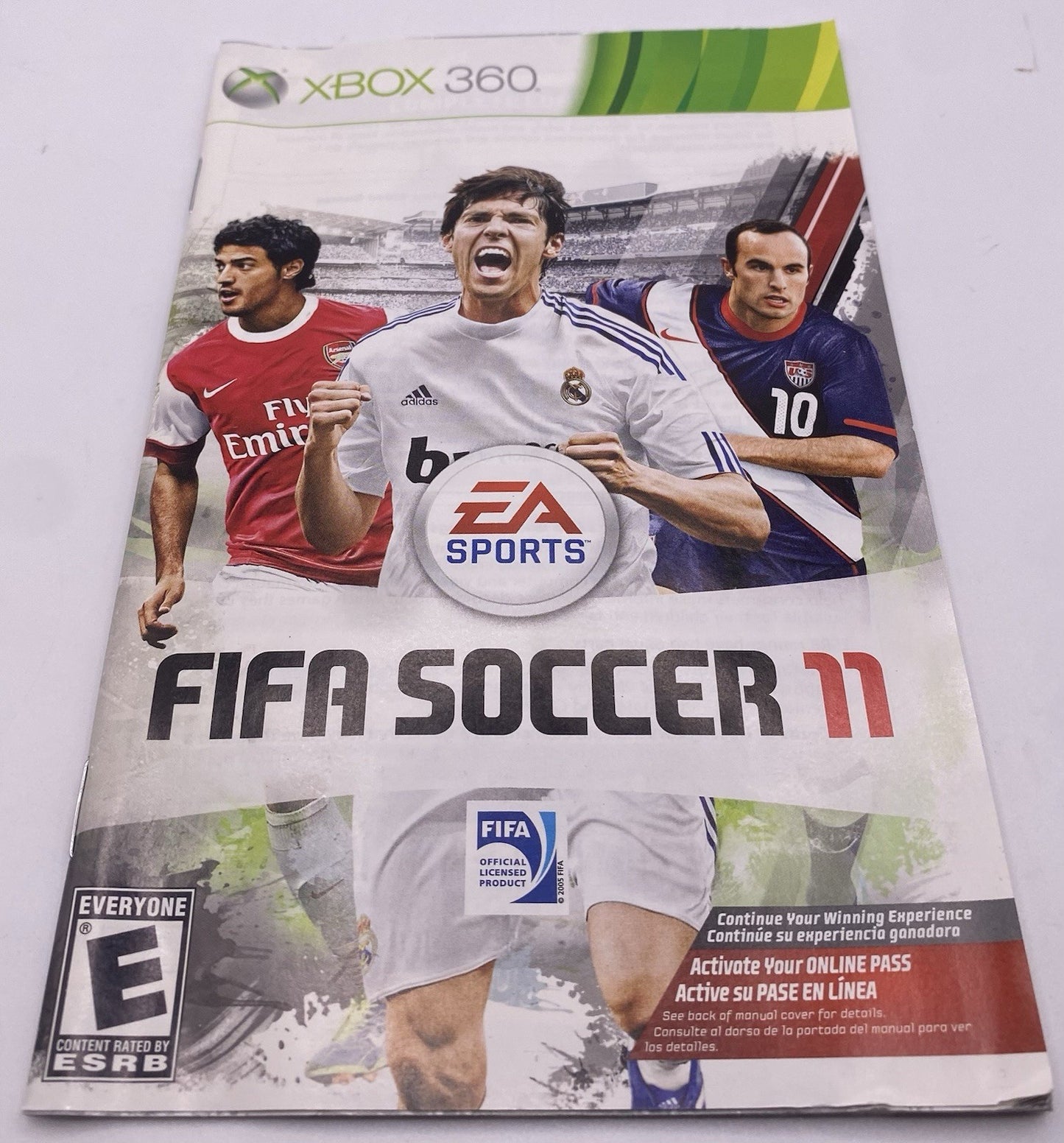 FIFA Soccer 11 (Microsoft Xbox 360, 2010)(tested)