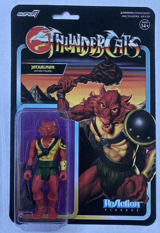 Super7 - Thundercats - ReAction Figure - Jackalman (Toy Variant) [New Toy] Act