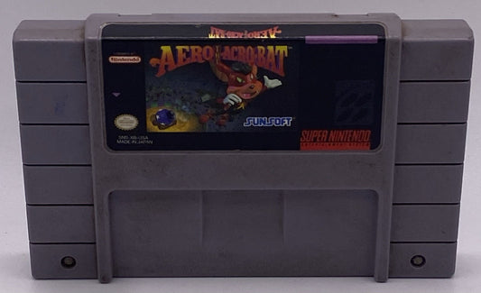 Aero the Acro-Bat SNES/Super Nintendo - AUTHENTIC, TESTED, WORKS !