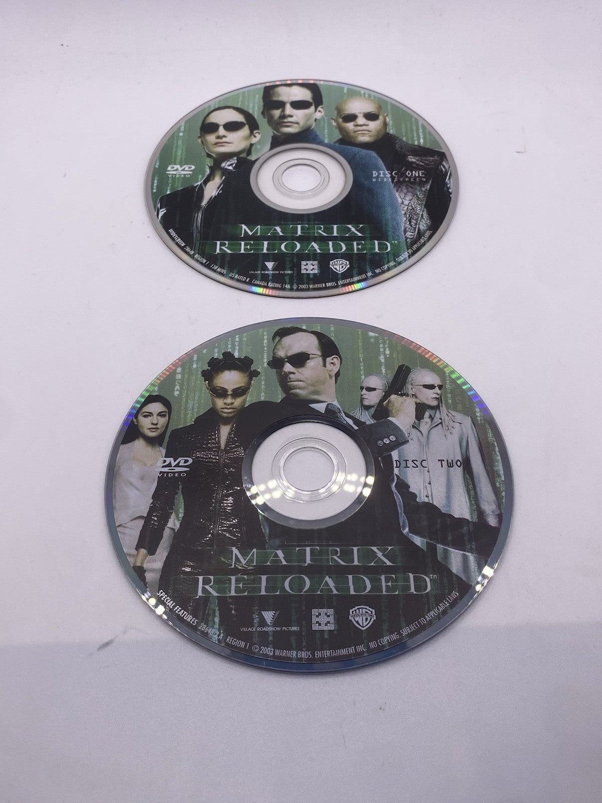 The Matrix Reloaded (DVD, 2003)