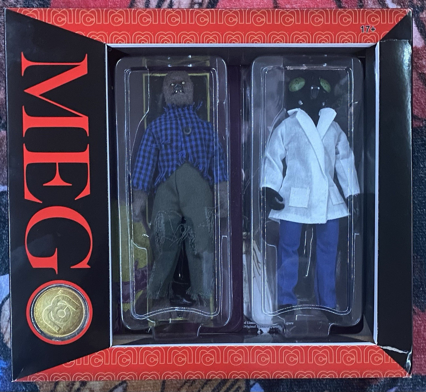 Mego - World’s Greatest Mego Monsters - Flocked Fly & Werewolf 8" Action Figure