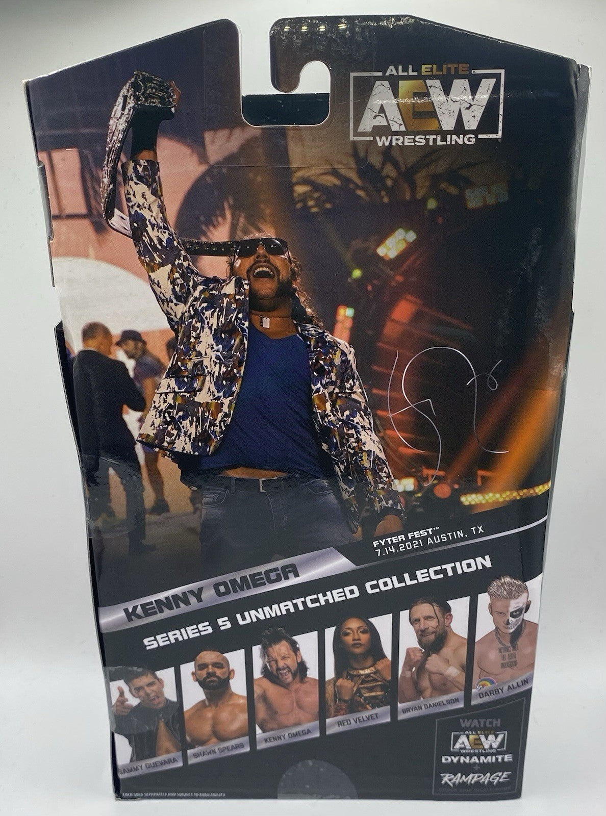 Lot of 6 AEW Wrestling Figures New!