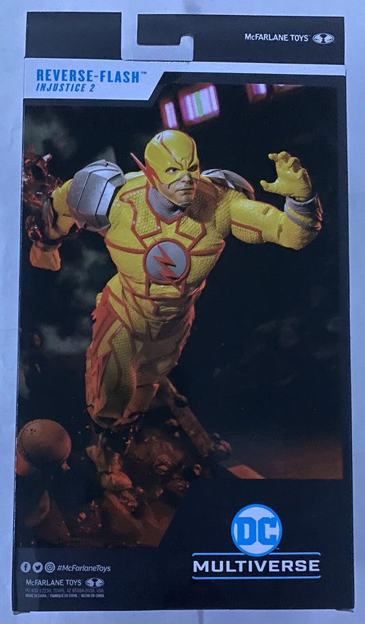 DC Multiverse Injustice 2 -7 Inch Action Figure- Reverse Flash- McFarlane Toys