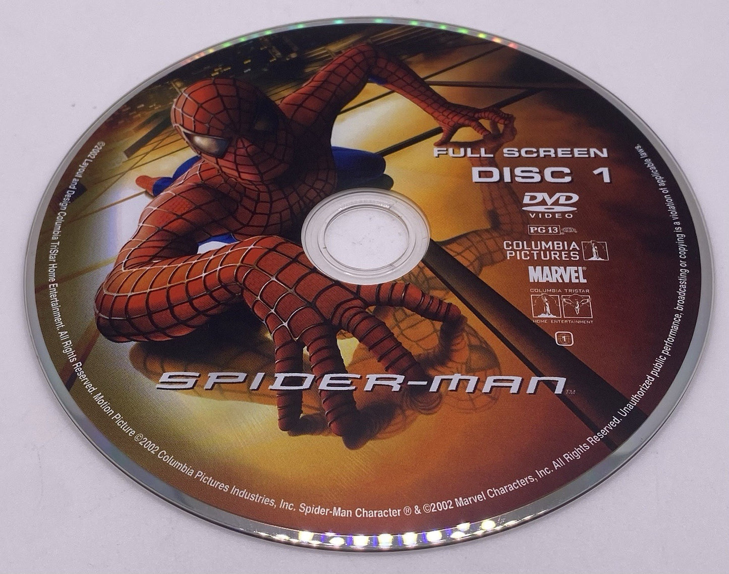 Spider-Man (DVD, 2002, 2-Disc Set, Special Edition Full Frame)Canadian Version