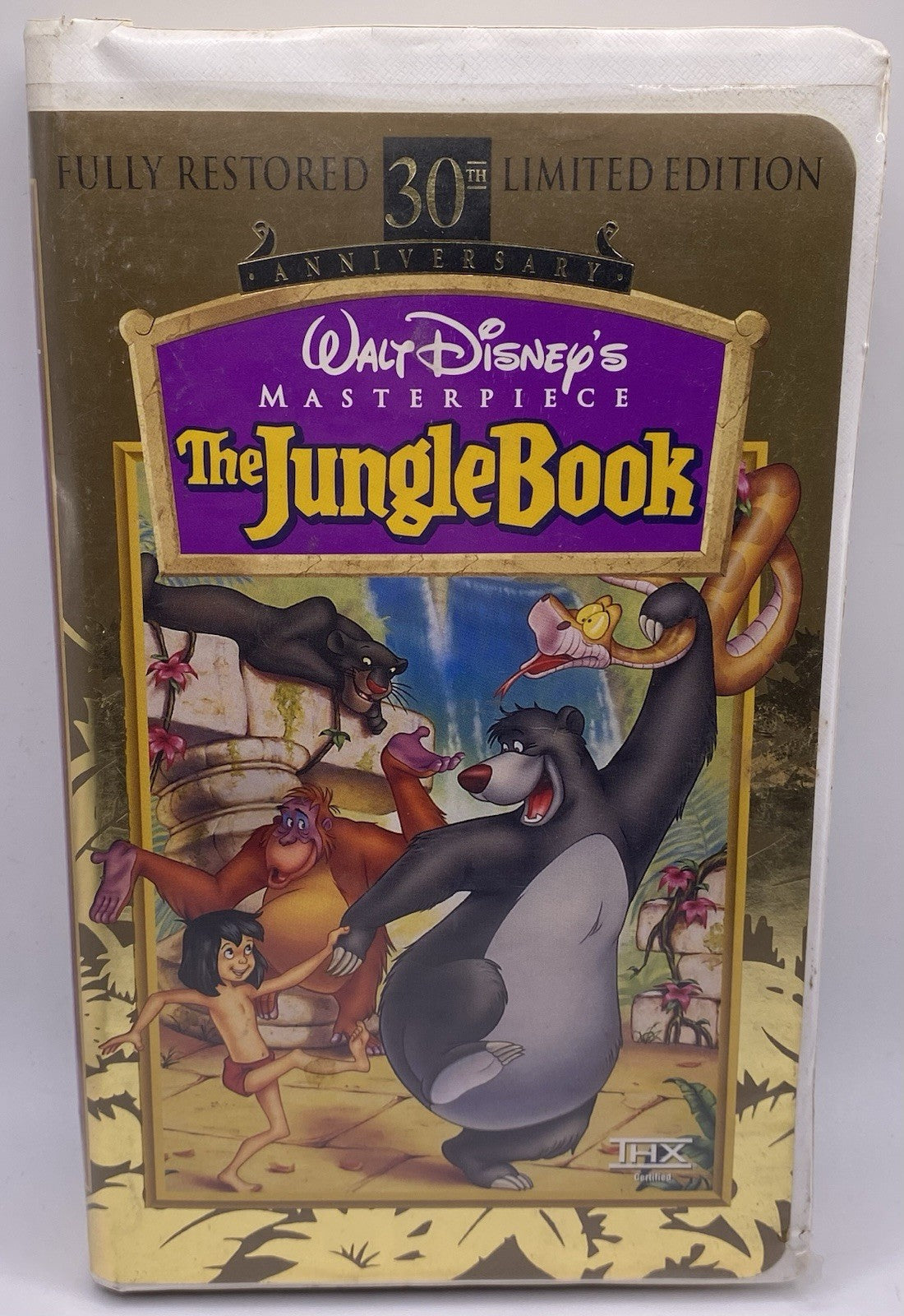 The Jungle Book (VHS, 1997, 30th Anniversary Limited Edition)