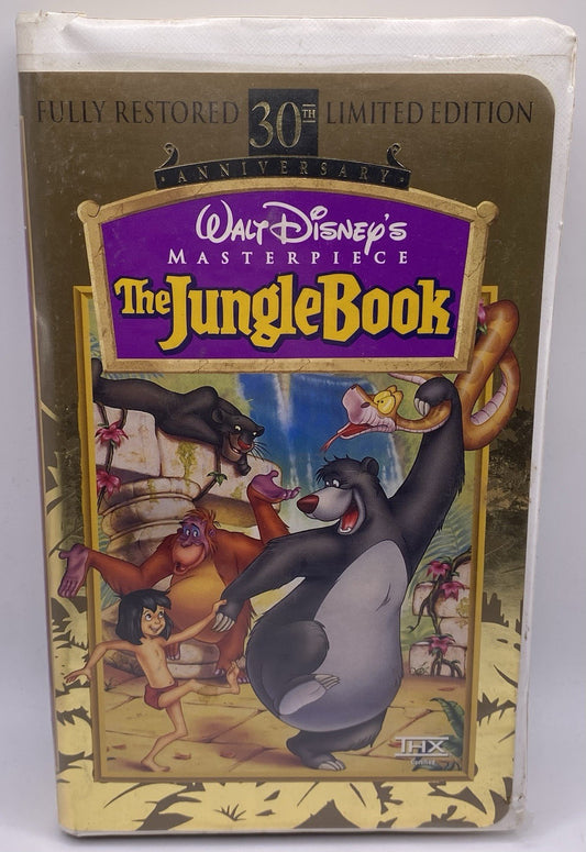 The Jungle Book (VHS, 1997, 30th Anniversary Limited Edition)