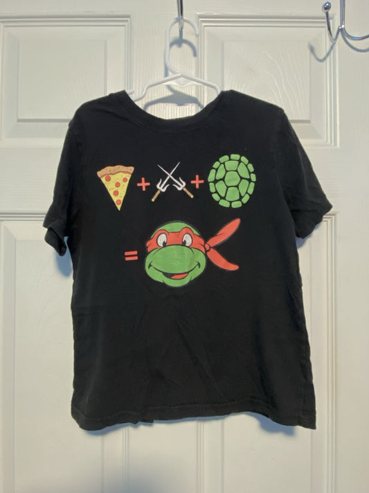Black Ninja Turtles tee size: small (5/6)  