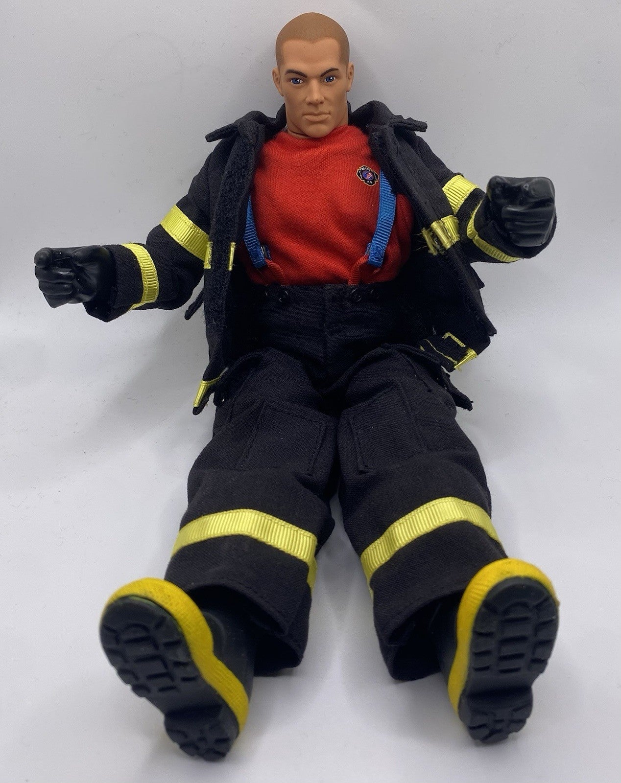 1996 GIJOE CLASSIC COLLECTION U.S. ARMY TANK COMMANDER / 2001 GIJOE FIREFIGHTER