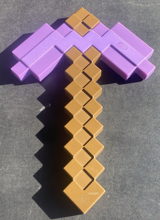 Minecraft Role-Play Accessory Collection, Child-Sized Enchanted Pickaxe,