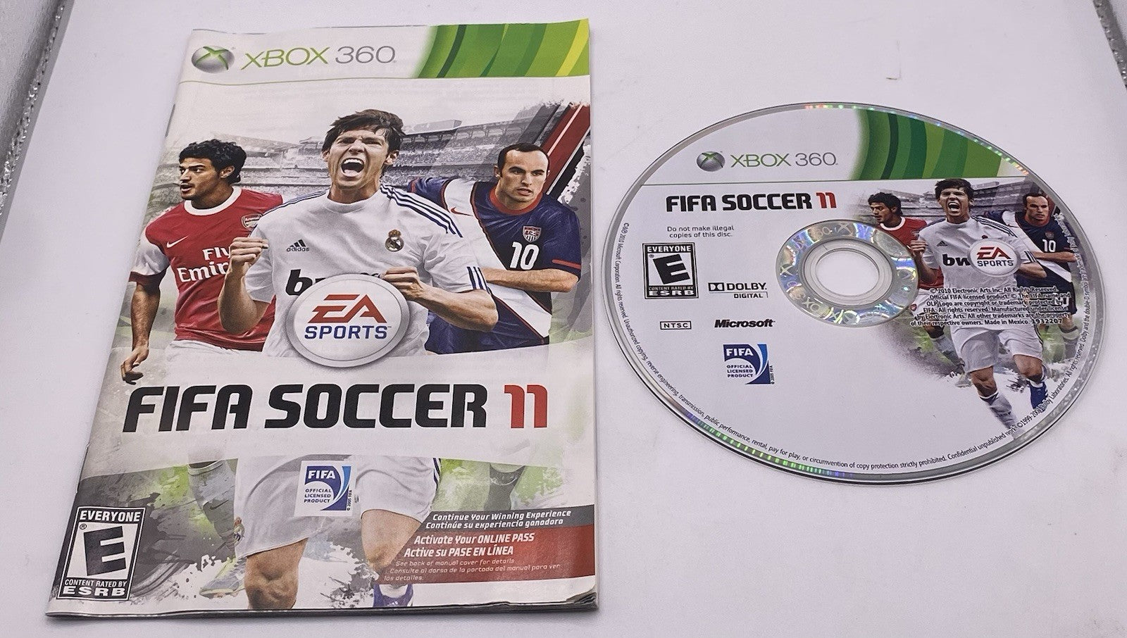 FIFA Soccer 11 (Microsoft Xbox 360, 2010)(tested)