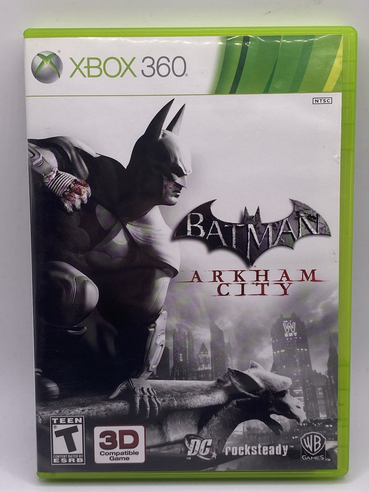 BUNDLE PACK OF 2 Xbox 360 Batman Arkham Asylum & City CIB (TESTED) !