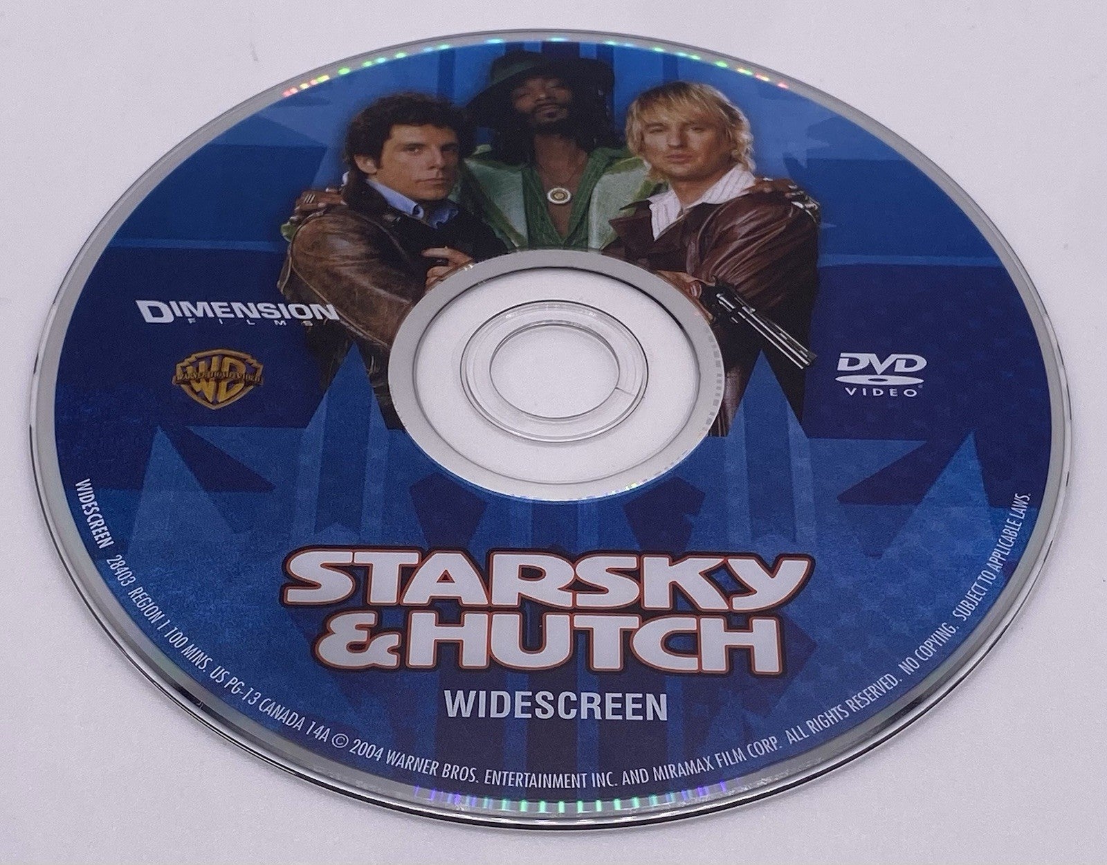 Starsky  Hutch (DVD, 2004, Widescreen)