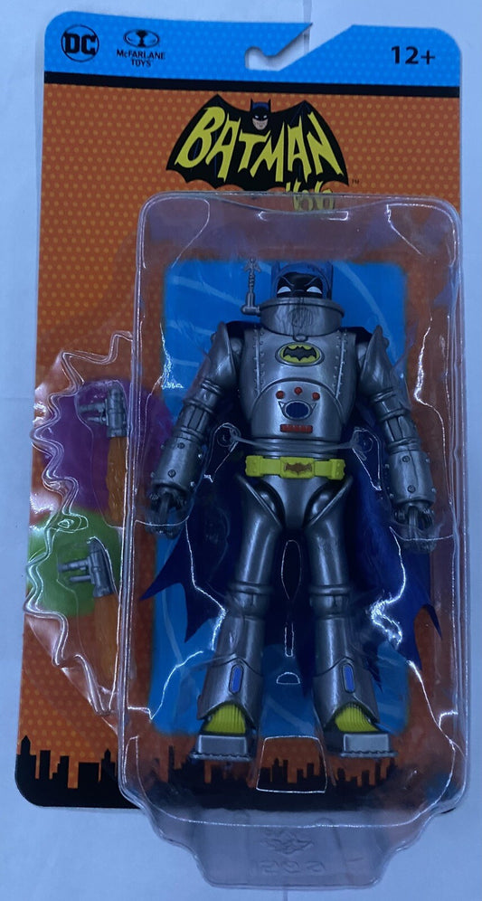 McFarlane DC Retro Batman ‘66 ROBOT BATMAN (Comic) 6” Action Figure
