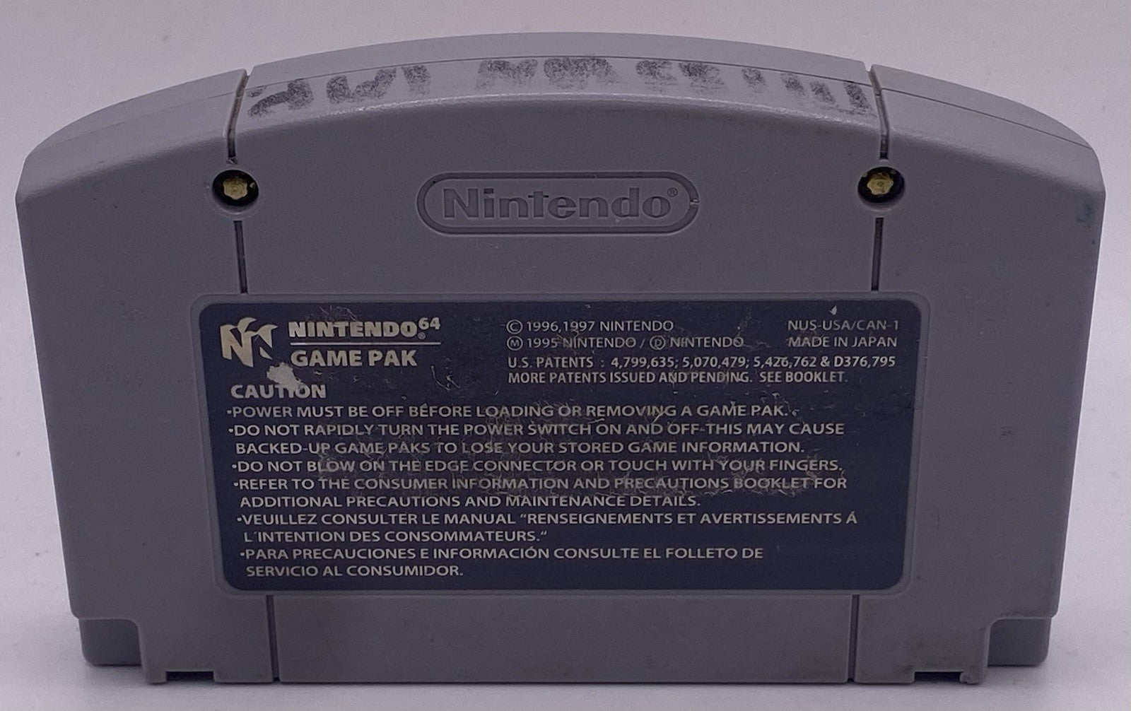 Mission Impossible Nintendo 64 N64 Cartridge Only Authentic / Tested