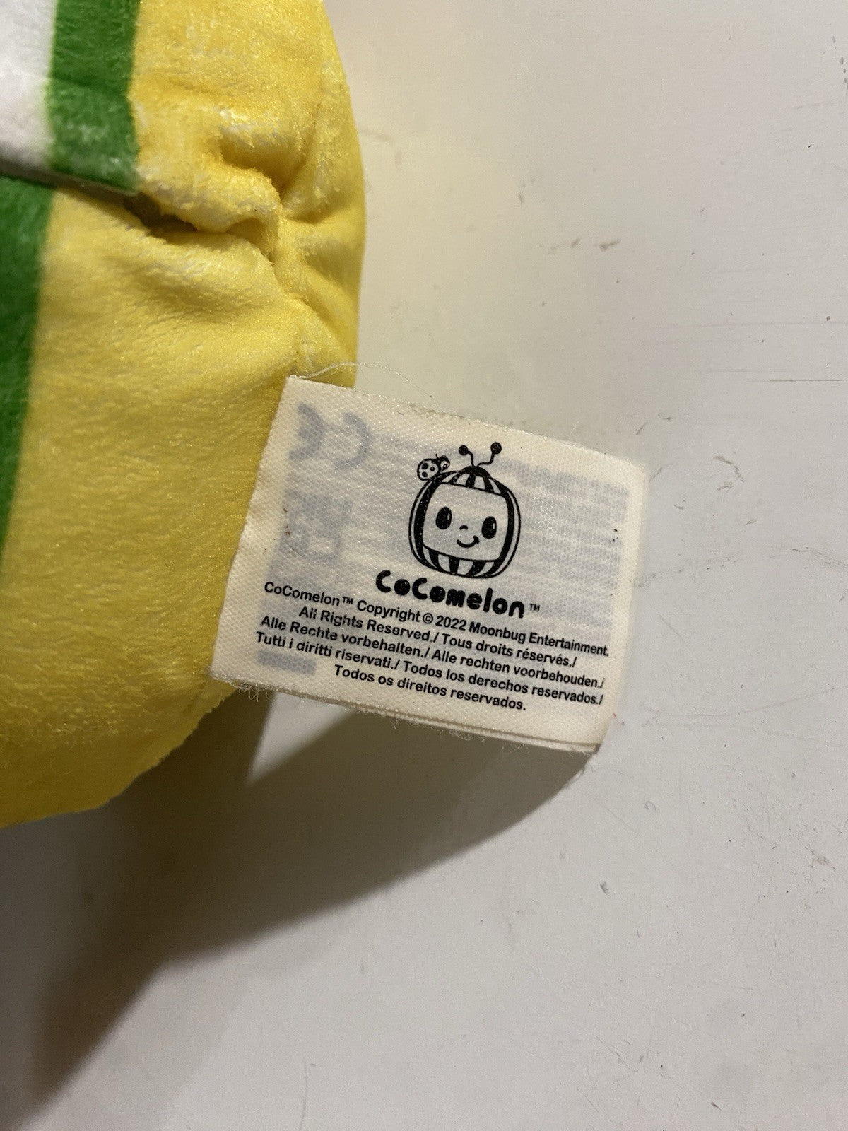 CoComelon Snack Time JJ Plush Doll Apple Sings “Yes Yes Vegetables” Song Phrases
