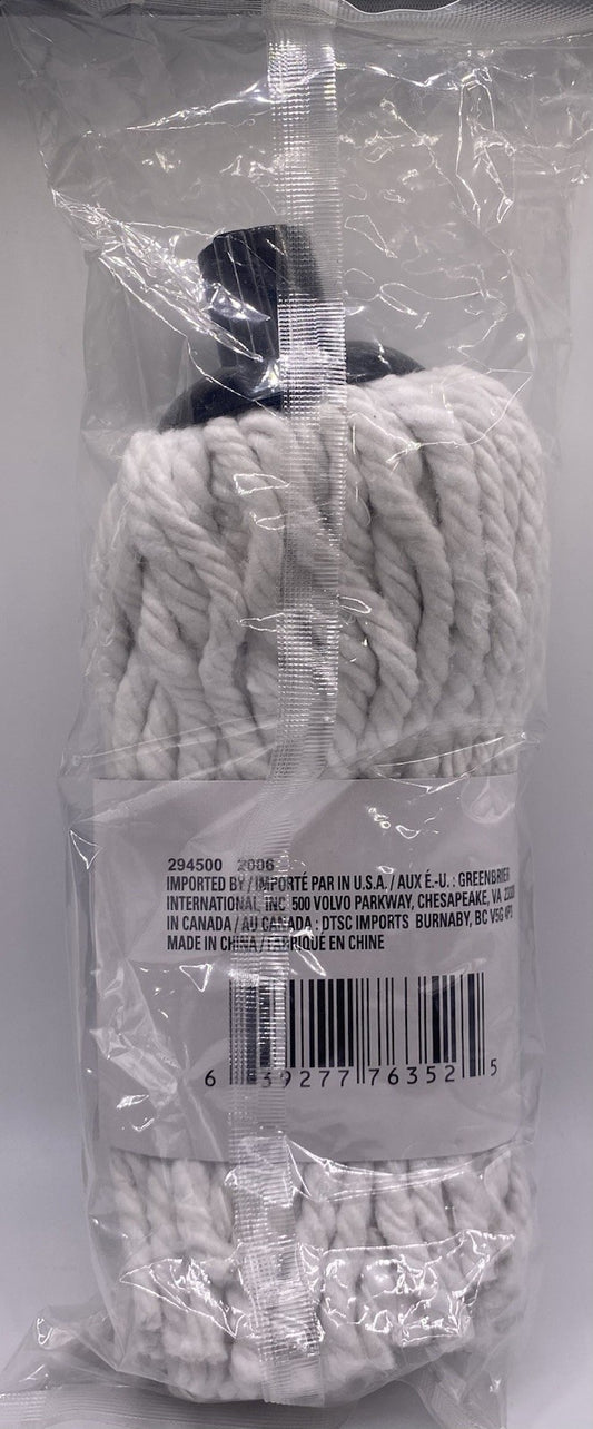 Essentials Cotton Mop Head - Fits Any US Threaded Handle - Brand New