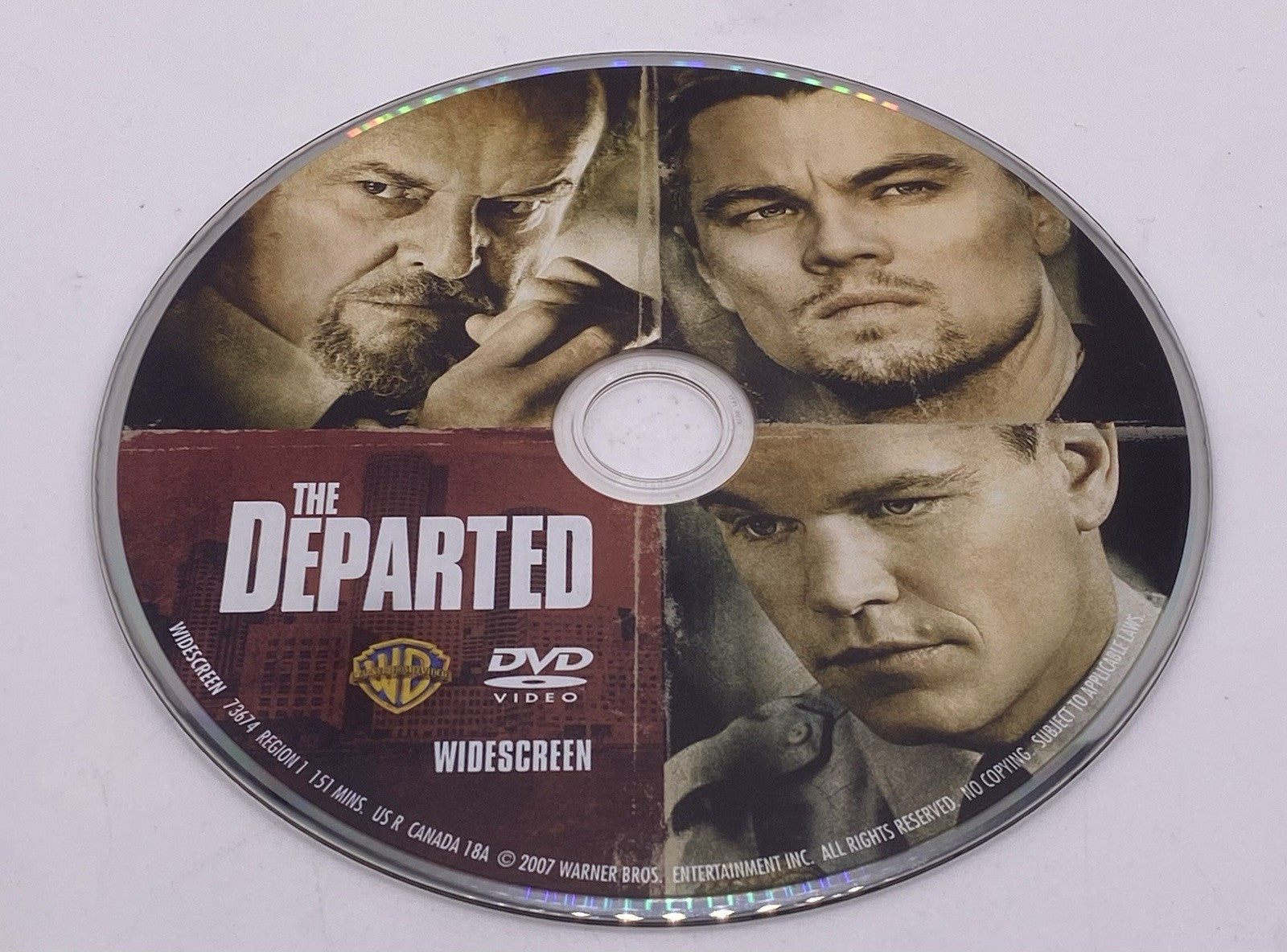 The Departed DVD 2006 (tested It’s still Plays)