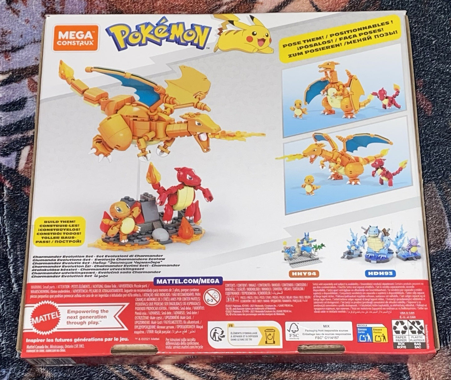 MEGA Pokémon Interlocking Blocks - HFG06 (300 Piece)