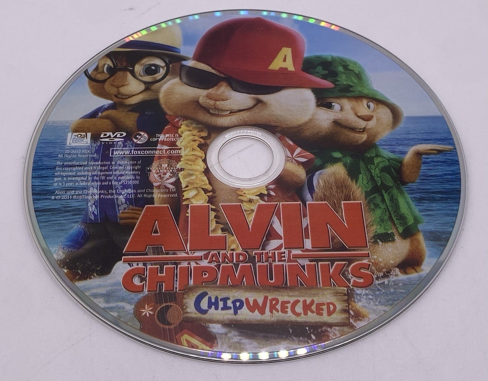 BUNDLE PACK Of 2 DVD (Alvin and the Chipmunks & Chipwrecked)