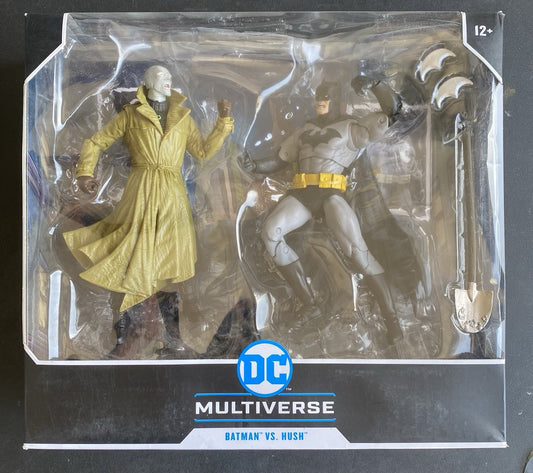 McFarlane Toys DC Multiverse: Batman vs. Hush 7" Plastic Action Figures