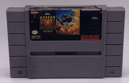 Desert Strike: Return to the Gulf Super Nintendo SNES Cartridge Only Tested